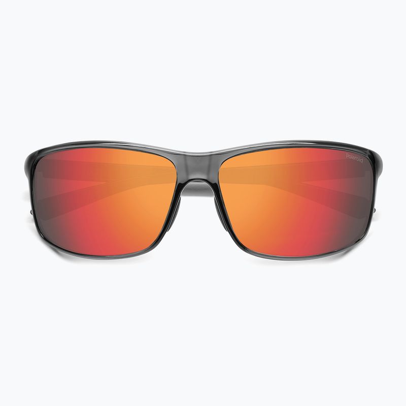 Polaroid PLD 7036/S grey/red multilayer polarised sunglasses 4