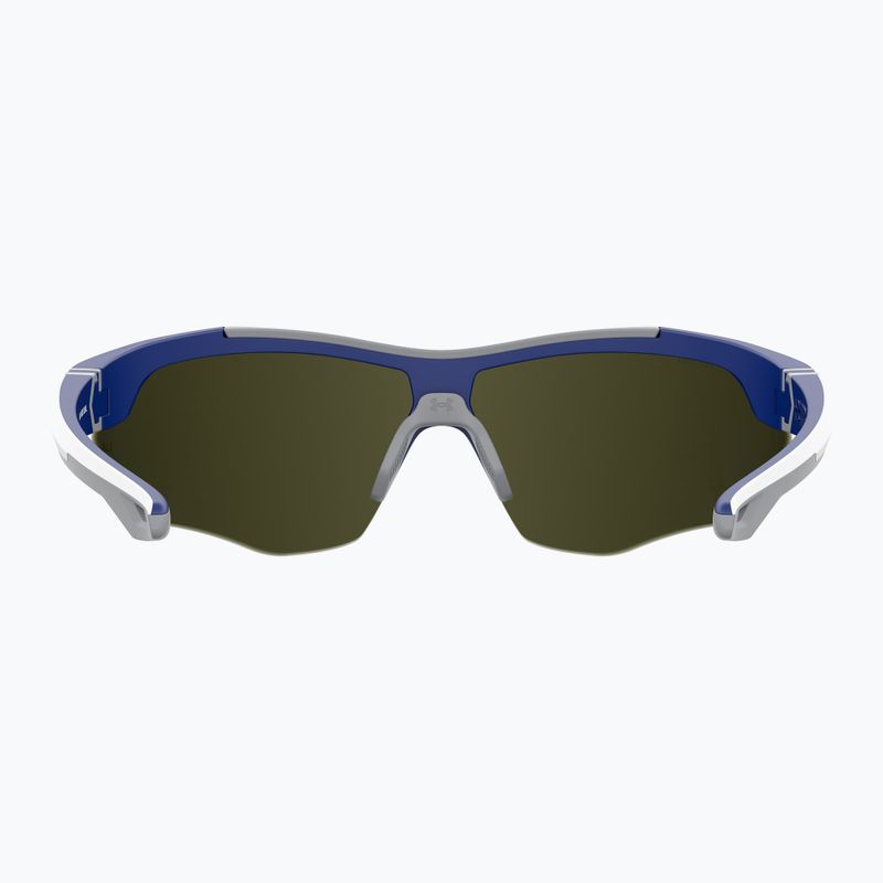 Under Armour Yard Dual S3 matte white blue/blue multilayer oleophobic sunglasses 4