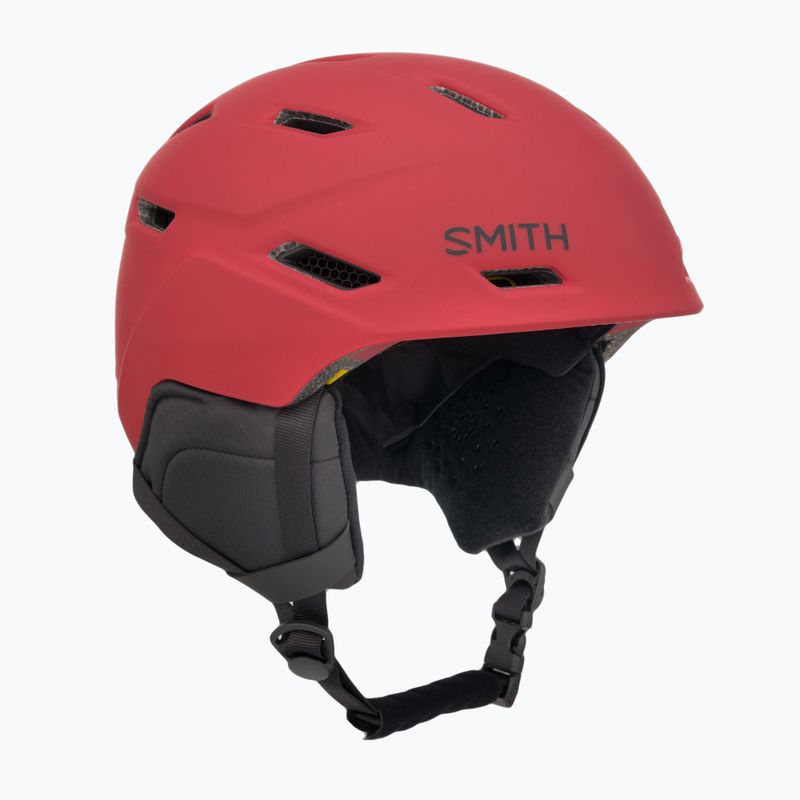 Smith Mission Mips ski helmet matte crimson