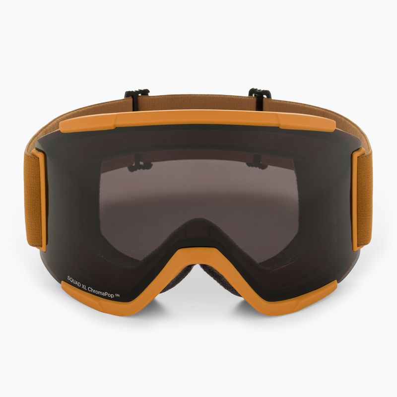 Smith Squad XL sunrise/sun black/storm rose flash ski goggles 3