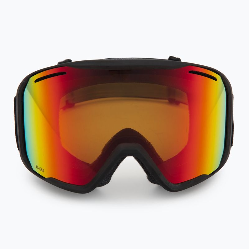 Ski goggles Smith Blazer black/red sol-x mirror 2