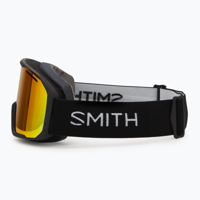Ski goggles Smith Blazer black/red sol-x mirror 4