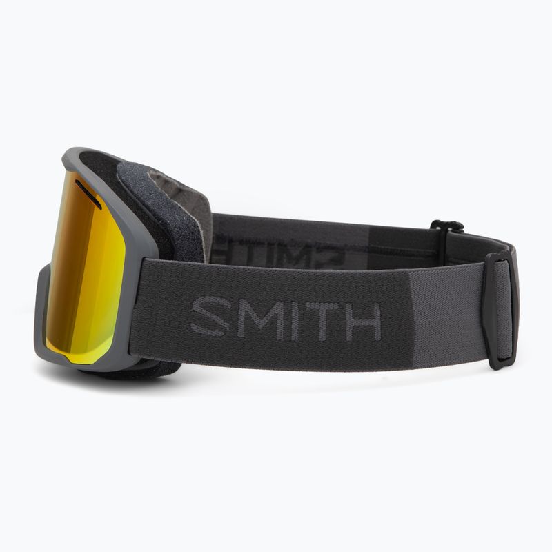 Ski goggles Smith Blazer slate/red sol-x mirror 4