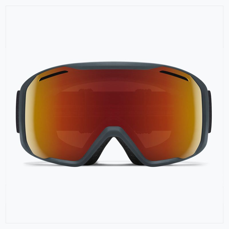 Ski goggles Smith Blazer slate/red sol-x mirror 6