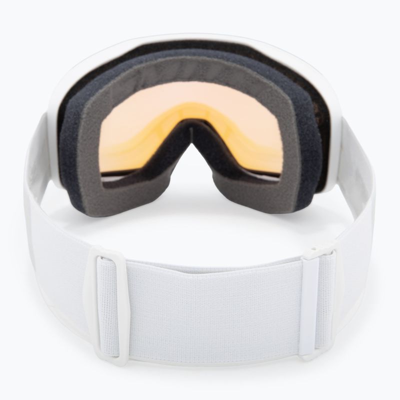 Ski goggles Smith Blazer white/blue sensor mirror 3