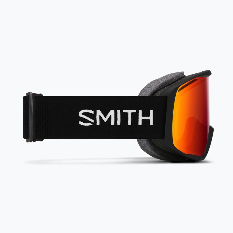 Ski goggles Smith Rally black/red sol-x mirror 4