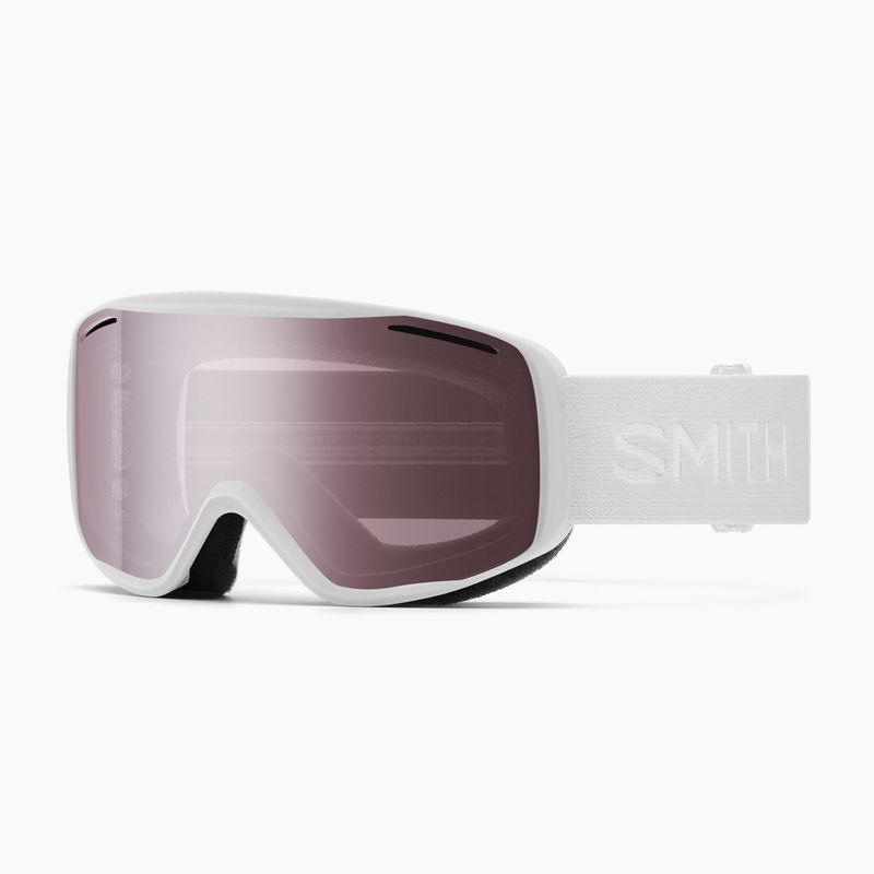 Ski goggles Smith Rally white/ignitor mirror