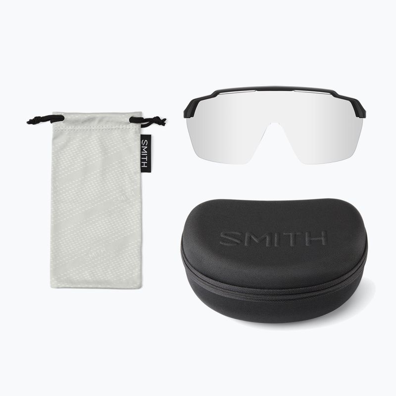 Smith Shift XL MAG white/chromapop violet mirror/clear sunglasses 4