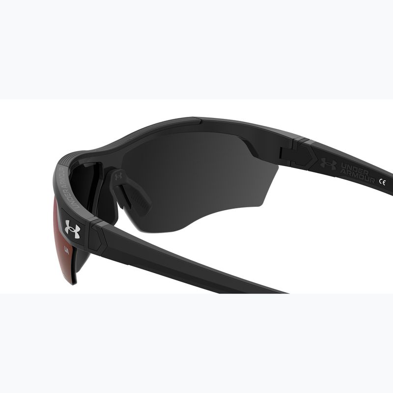 Under Armour Yard Dual S3 palladium black/infrared oleophobic sunglasses 6