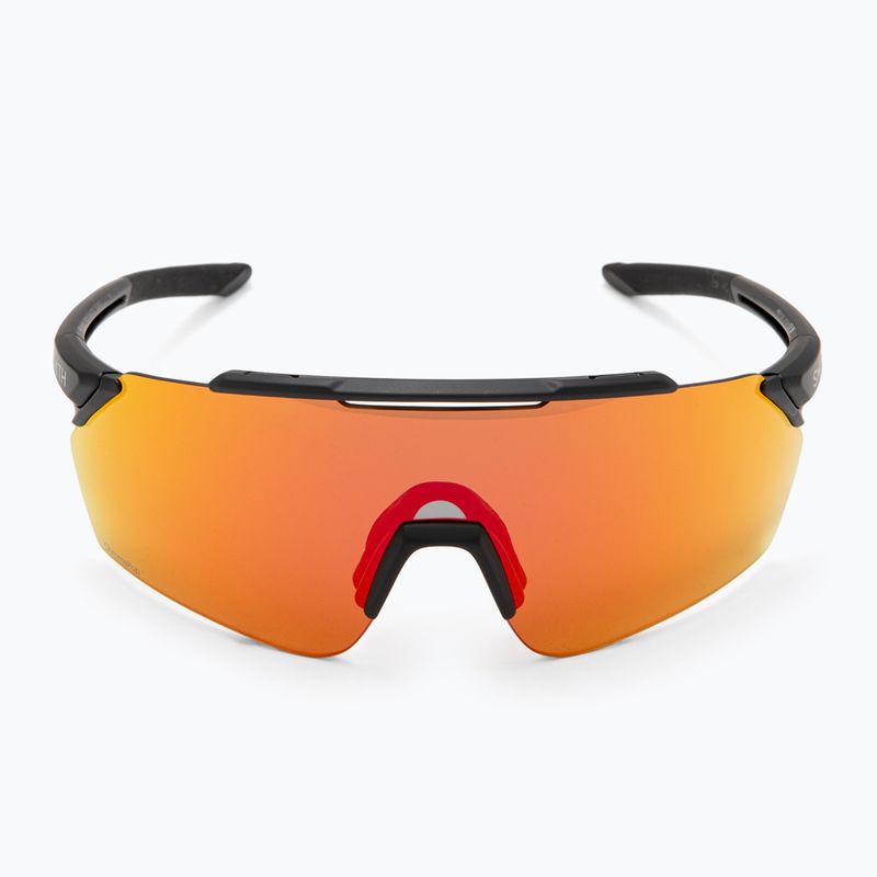 Smith Ruckus matte black/chromapop red mirror sunglasses 4