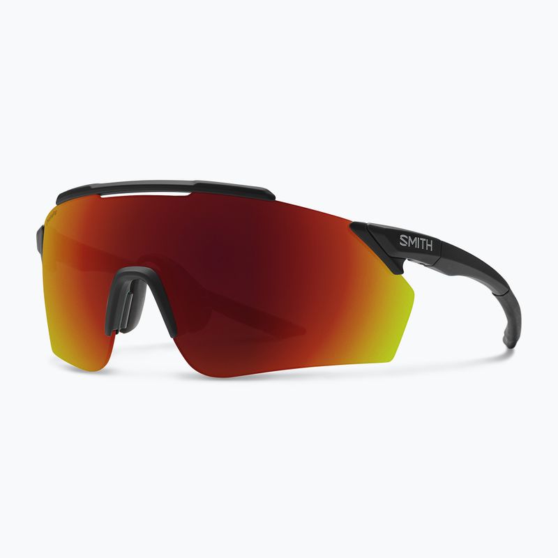 Smith Ruckus matte black/chromapop red mirror sunglasses