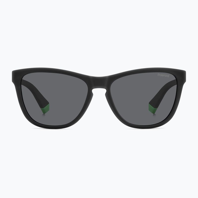 Polaroid PLD 8056/S matte black/grey polarised children's sunglasses 3