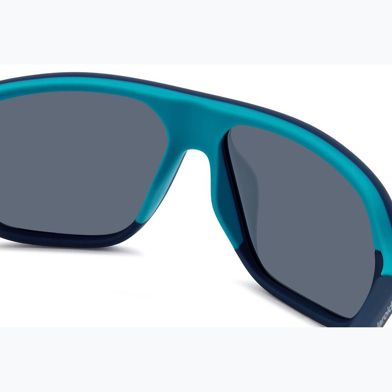 Polaroid PLD 2152/S matte blue/blue polarised sunglasses 4