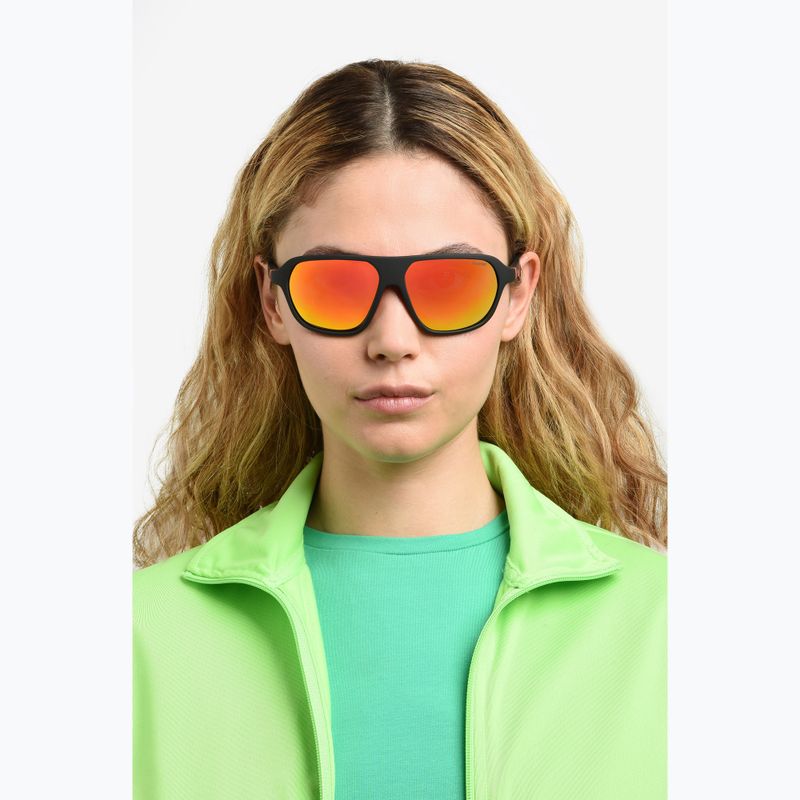 Polaroid PLD 2152/S matte black red/red multilayer polarised sunglasses 7