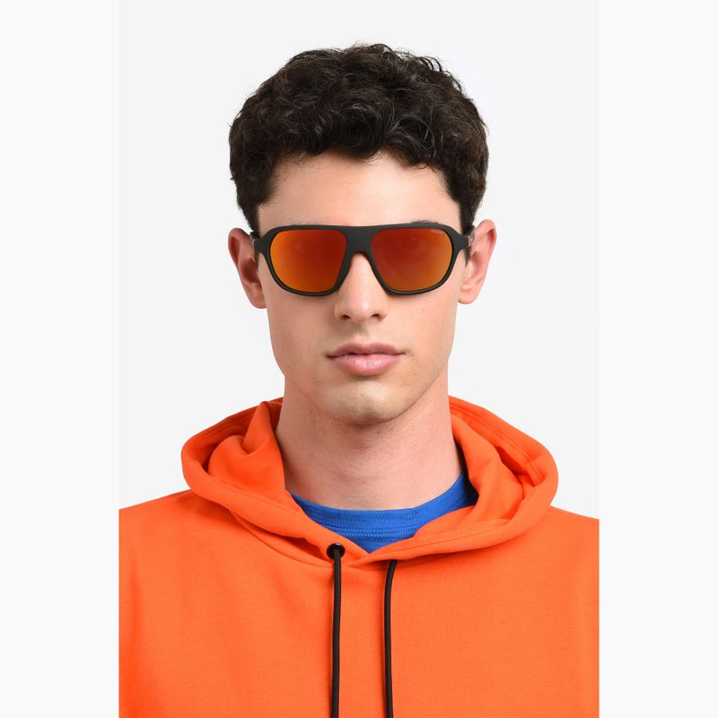 Polaroid PLD 2152/S matte black red/red multilayer polarised sunglasses 9