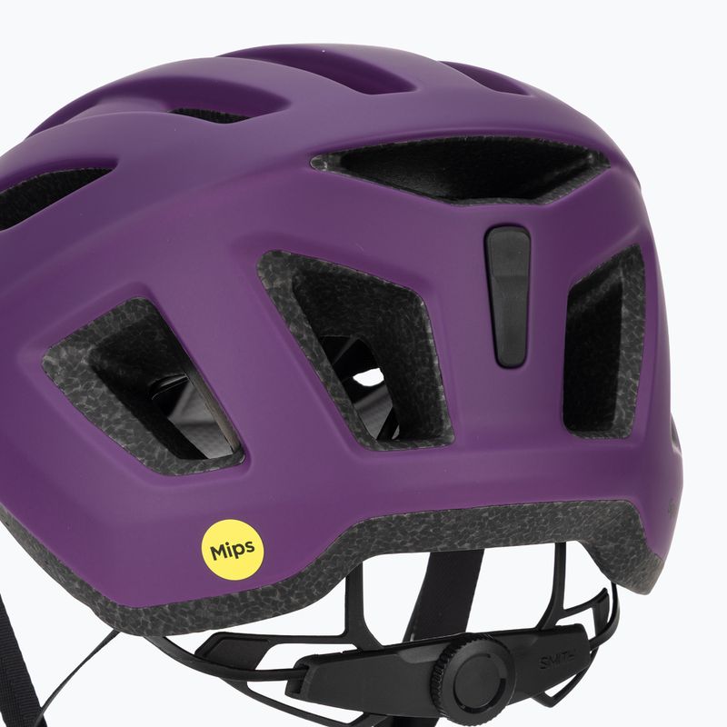 Smith Signal MIPS matte indigo bike helmet 7