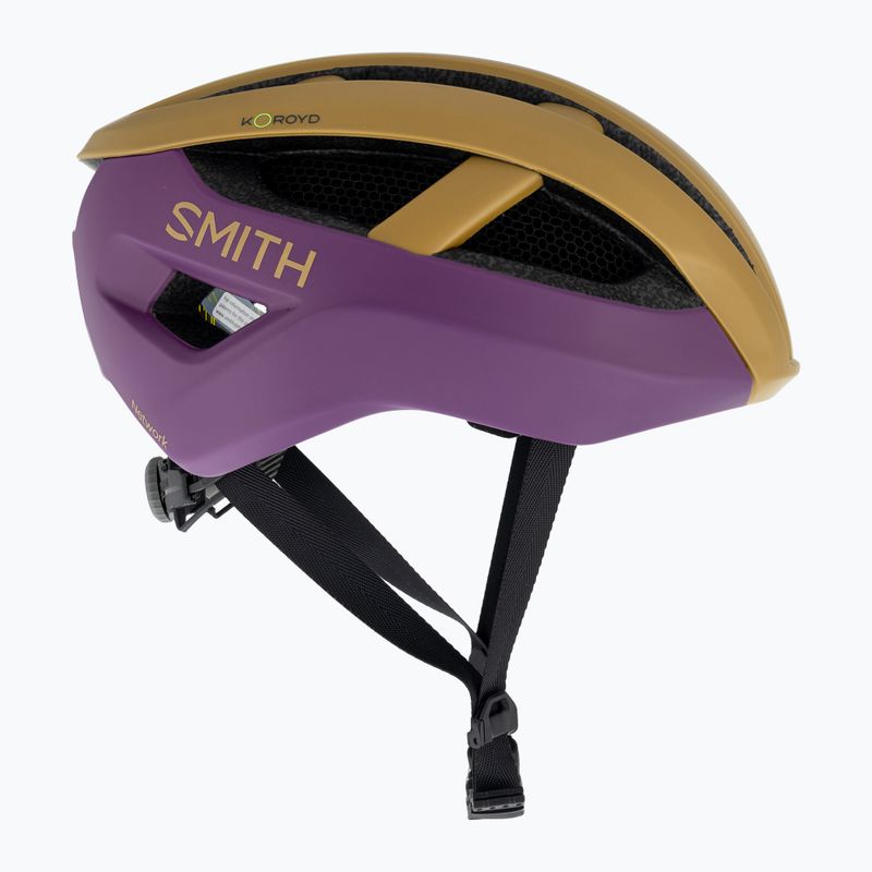 Smith Network MIPS matte coyote/indigo bicycle helmet 4