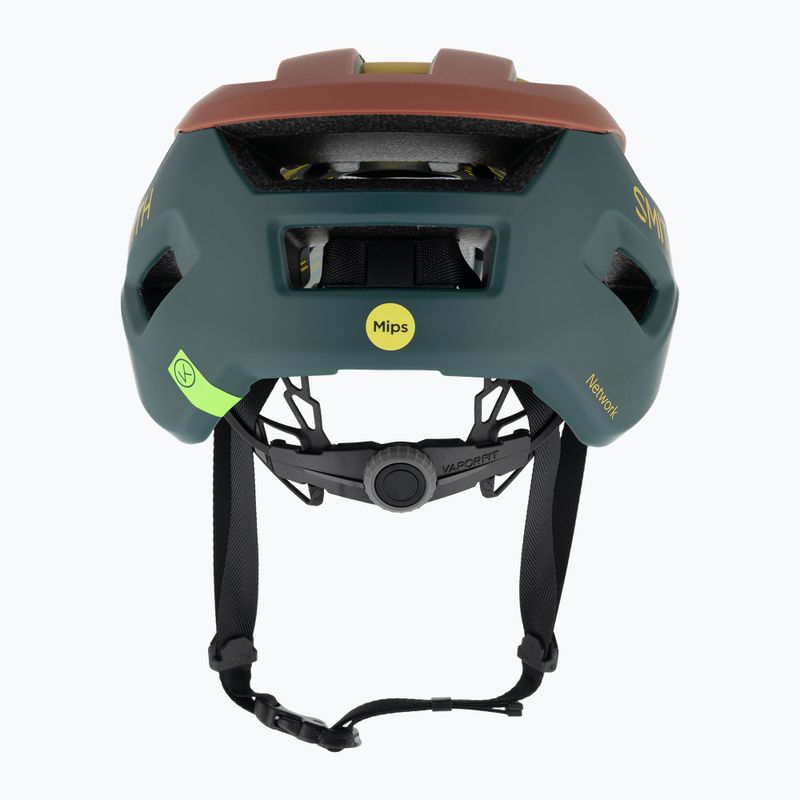 Smith Network MIPS matte sedona/pacific brimstone bicycle helmet 3