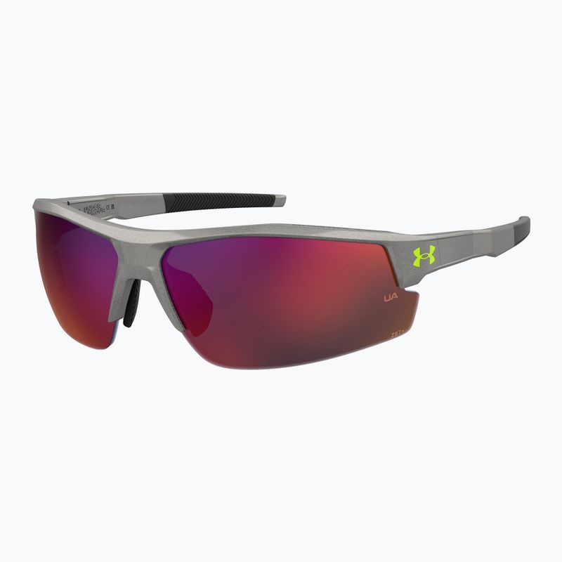Under Armour Skillz/G S3 metalized grey/infrared oleophobic men's sunglasses 2
