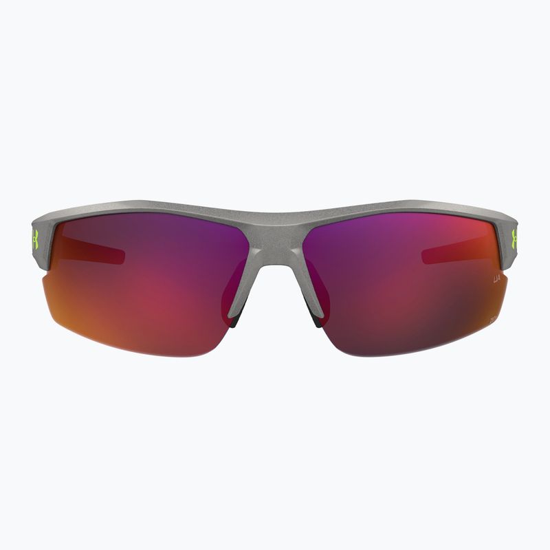 Under Armour Skillz/G S3 metalized grey/infrared oleophobic men's sunglasses 3