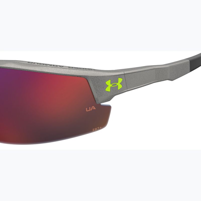 Under Armour Skillz/G S3 metalized grey/infrared oleophobic men's sunglasses 7