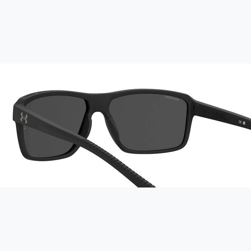 Under Armour Kickoff S3 matte black/grey polarized men's sunglasses 6