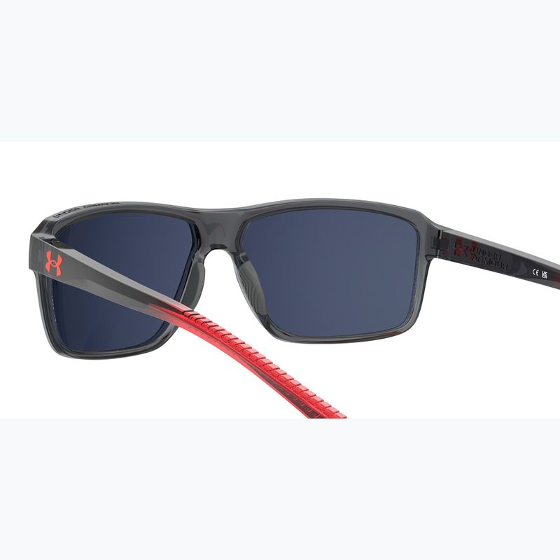 Under Armour Kickoff S3 grey red/grey infrared men's sunglasses 6