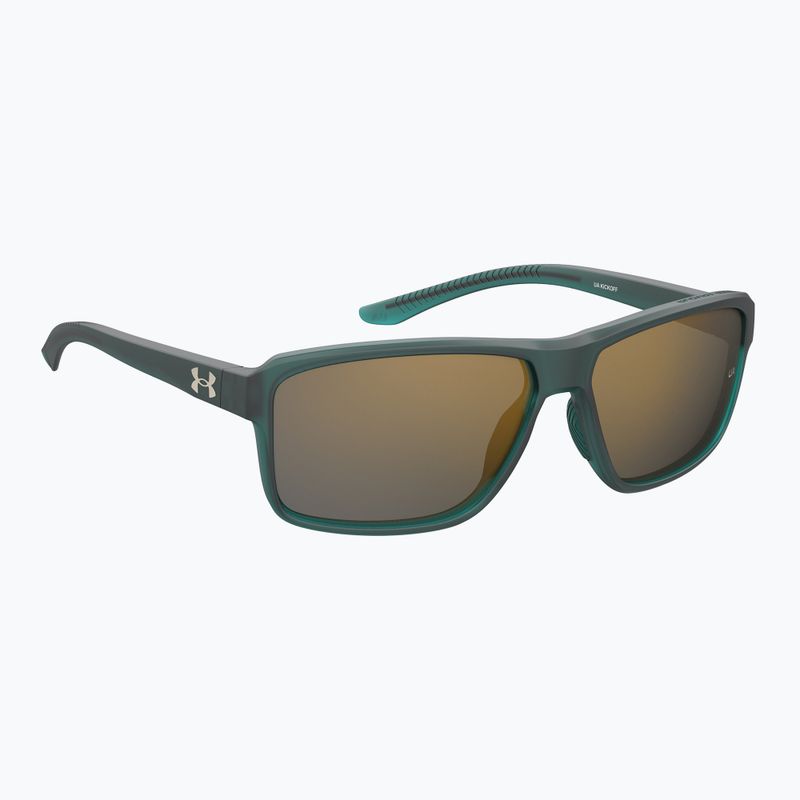Under Armour Kickoff S3 crystal teal/copper mirror men's sunglasses
