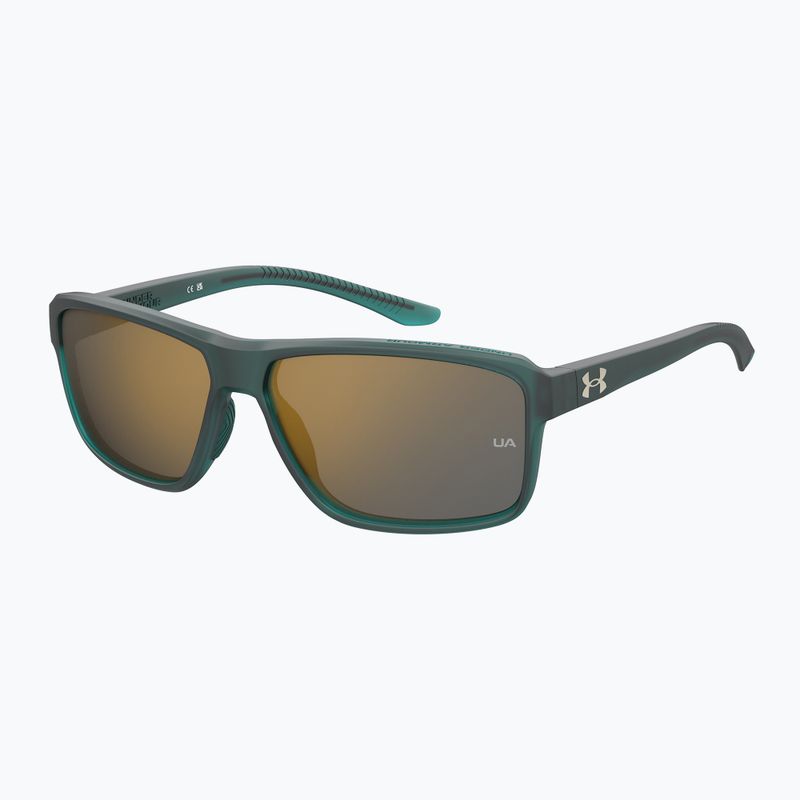 Under Armour Kickoff S3 crystal teal/copper mirror men's sunglasses 2