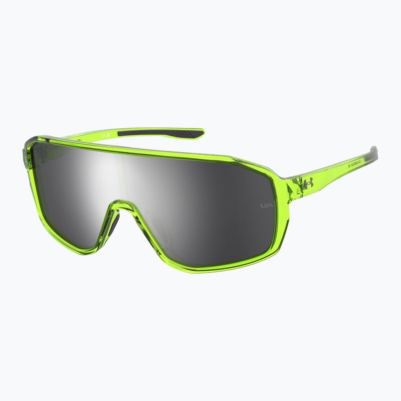 Under Armour Gameday Jr S3 yellow crystal/silver mirror children's sunglasses 2