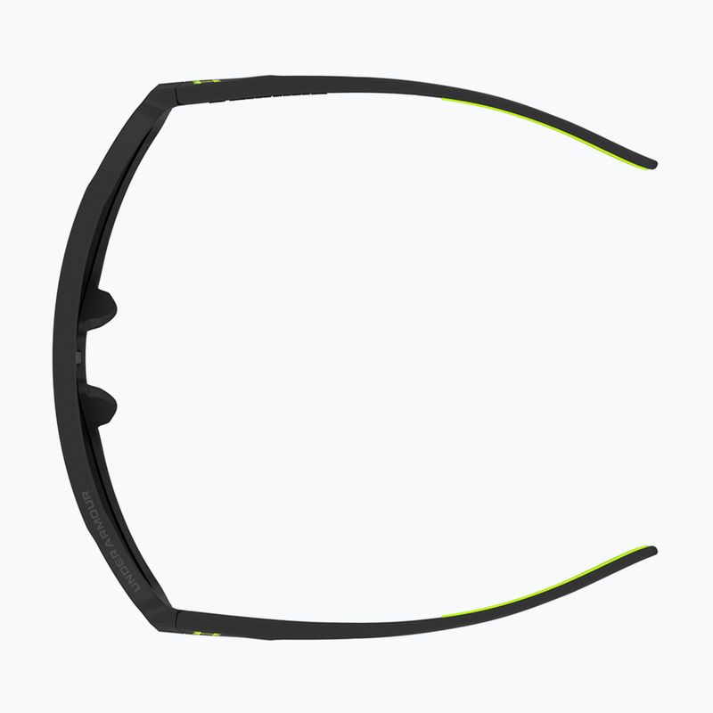 Under Armour Gameday Jr S3 black yellow/green multilayer children's sunglasses 5