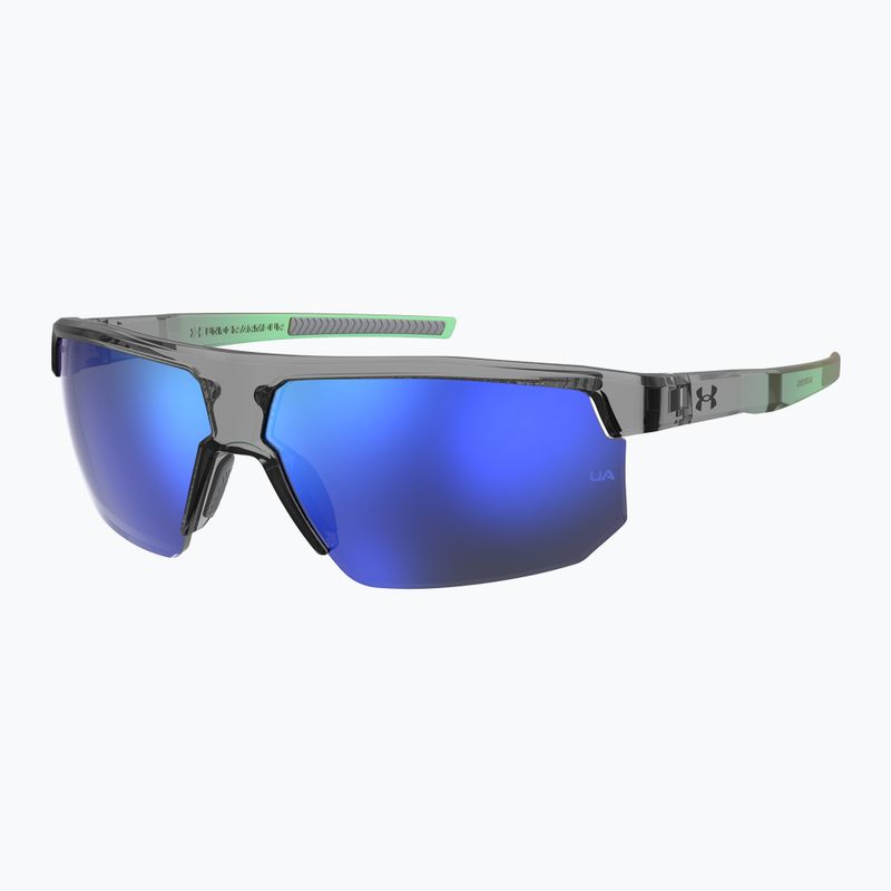 Under Armour Driven/G S3 grey green/blue multilayer men's sunglasses 2