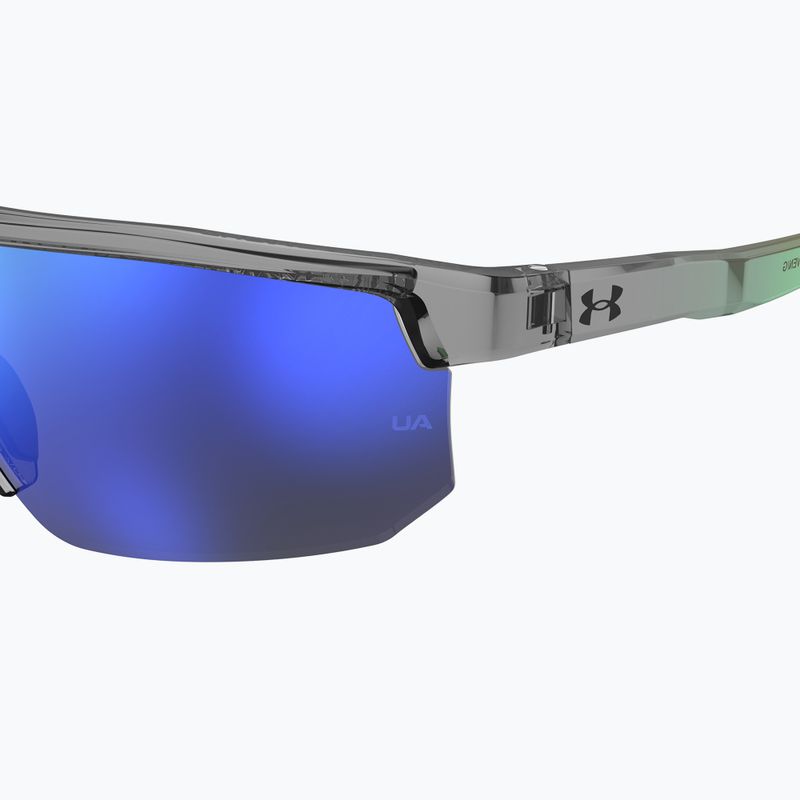 Under Armour Driven/G S3 grey green/blue multilayer men's sunglasses 7