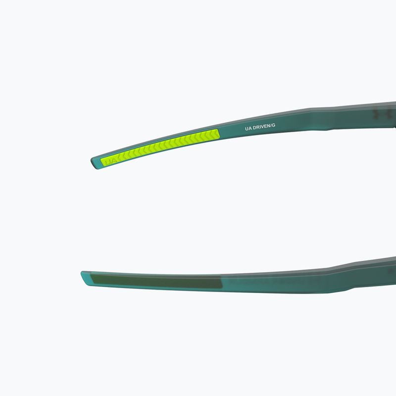 Under Armour Driven/G S3 yellow teal/pink mirror men's sunglasses 8