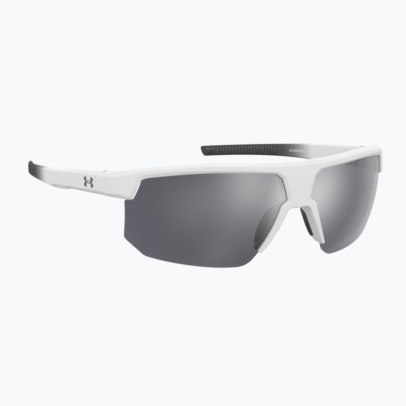 Under Armour Driven/G S3 white grey/silver mirror men's sunglasses