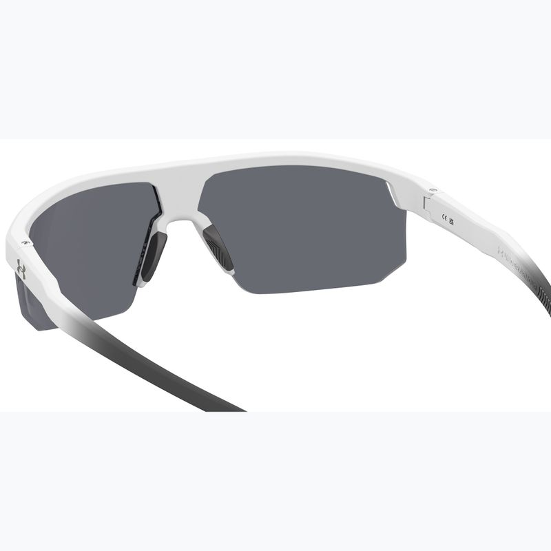 Under Armour Driven/G S3 white grey/silver mirror men's sunglasses 6