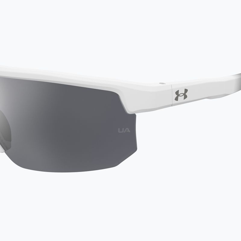 Under Armour Driven/G S3 white grey/silver mirror men's sunglasses 7