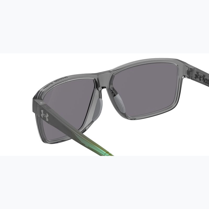 Men's Under Armour Kickoff/G S3 grey green/green multilayer sunglasses 6