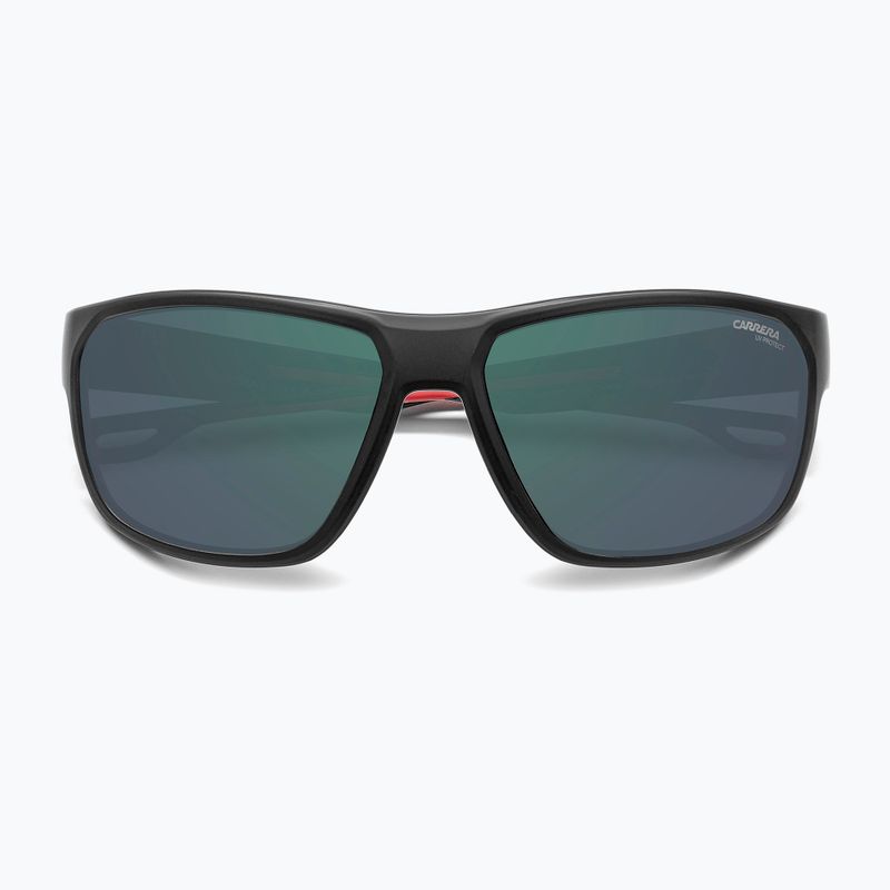 Carrera 4018/S men's matte black red/green grey hight contrast anti reflex sunglasses 4