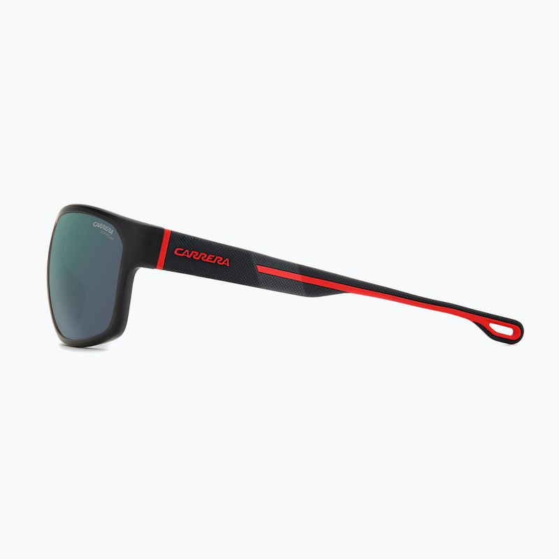 Carrera 4018/S men's matte black red/green grey hight contrast anti reflex sunglasses 5