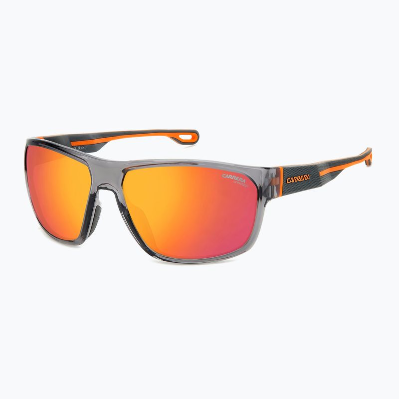 Carrera 4018/S grey orange/red multilayer men's sunglasses 2