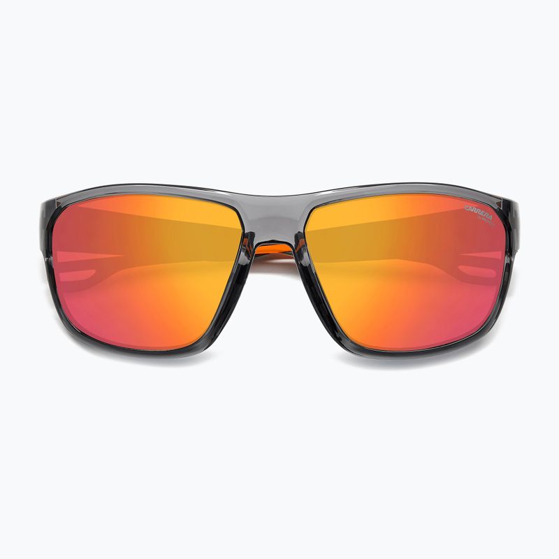 Carrera 4018/S grey orange/red multilayer men's sunglasses 4