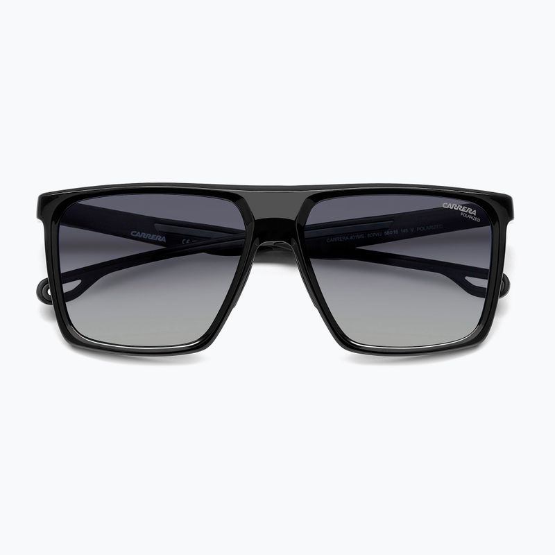 Carrera 4019/S black/grey shaded polarized men's sunglasses 4