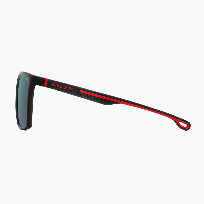 Carrera 4019/S men's matte black red/green grey hight contrast anti reflex sunglasses 5