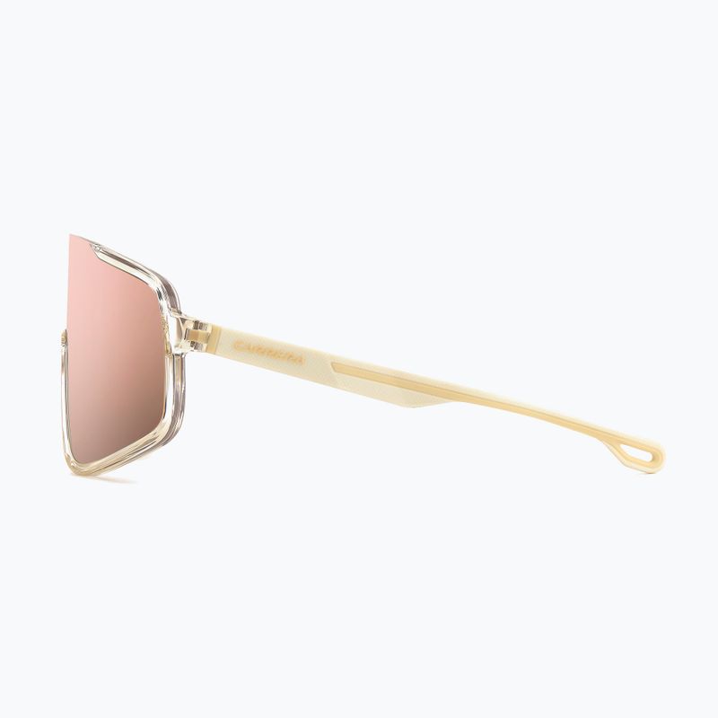 Carrera 4017/S men's crystal beige/rose gold multilayer sunglasses 5