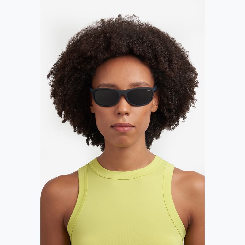 Polaroid PLD 2154/S matte black blue/blue polarised sunglasses 7
