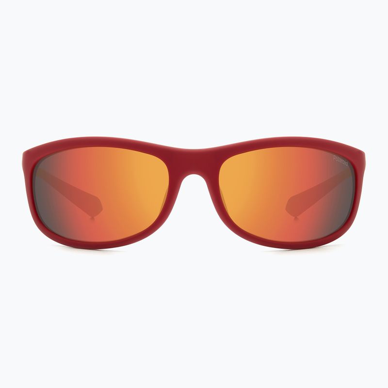 Polaroid PLD 2154/S matte red/red multilayer polarised sunglasses 3