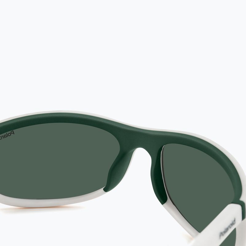 Polaroid PLD 2154/S matte white/green polarised sunglasses 6