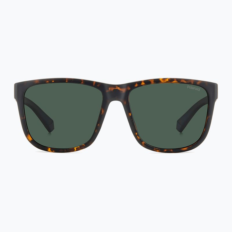 Polaroid PLD 2155/S men's matte brown havana/green polarised sunglasses 3