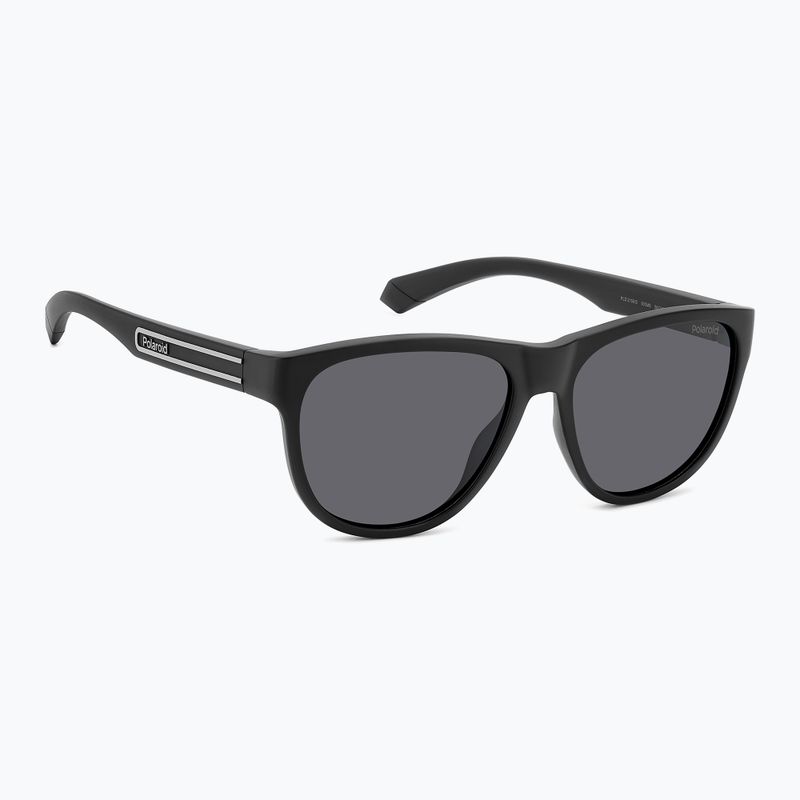 Polaroid PLD 2156/S matte black/grey polarised sunglasses